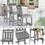 Ensemble de 2 tabourets de bar d'extérieur-989028498