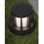 Black Integrated LED Metal Bollard Light
