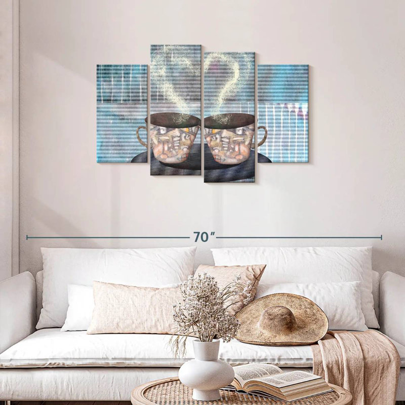 Yarlin Coffee For Two, 27" H x 43" W