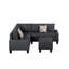 Canapé modulaire 6 pièces rembourré-118020481