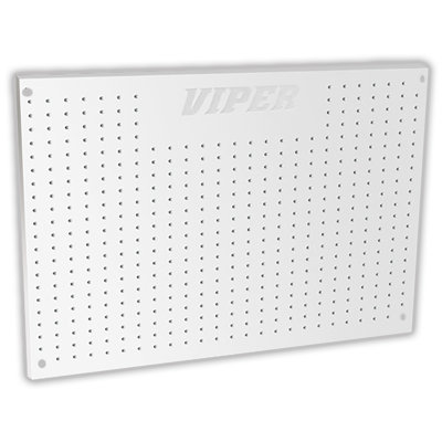 Steel Pegboard, White