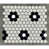 Grey/Black & White Flower est en rupture de stock