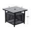 Ensemble bistro long avec coussins 22 "pour 2 personnes Leonard Square