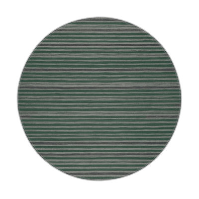 Tapis intérieur / extérieur vert HorizontalStripes
