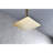 High Bathroom Rain Shower Head - Brushed Gold Stainless Steel 12X12 In Water Saving With Self-Cleaning Feature Flag For Rainfall-127368564