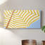 Parasol Beach Stripes II - Toile tendue avec châssis - Prêt à accrocher-778062156