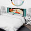 Tête de lit rétro Mid-Century-98736737