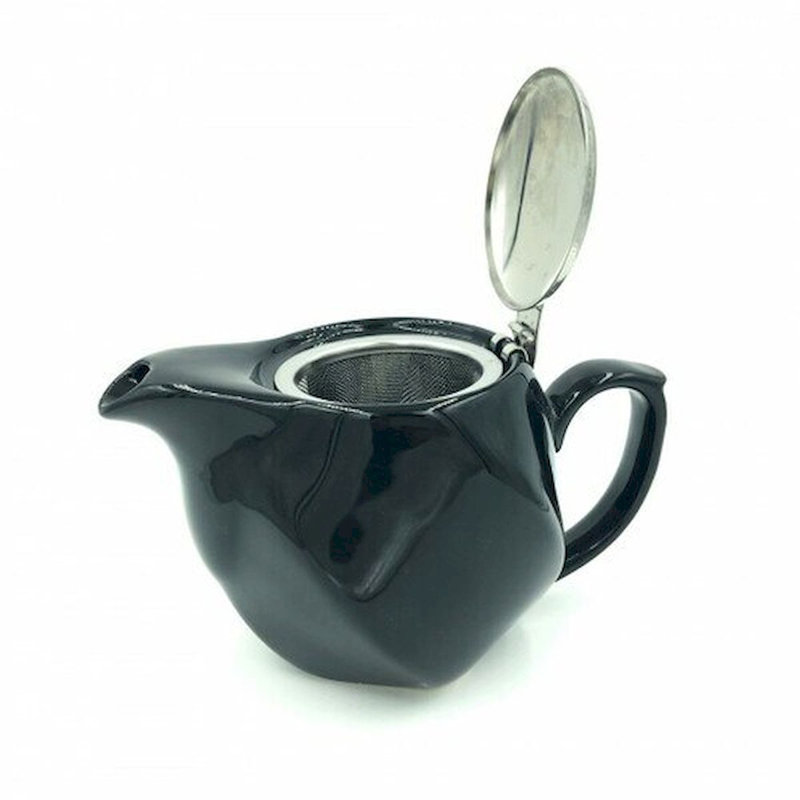 Théière bleue avec infuseur Beufort, 25 oz, Noir