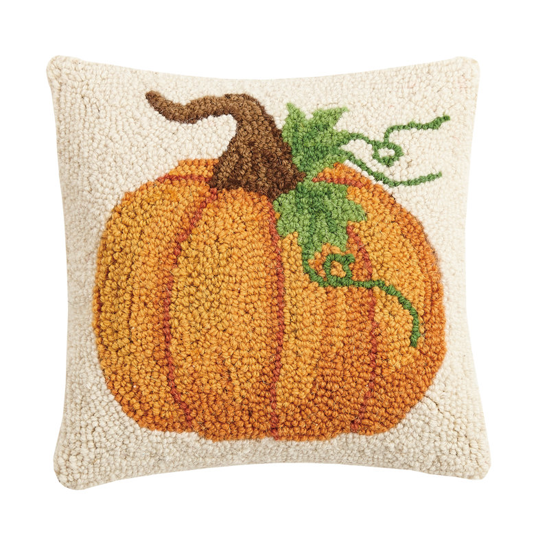  Coussin en laine Pumpkin