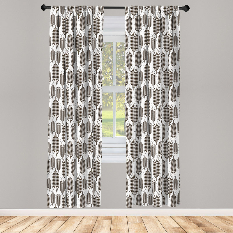 Panneau coulissant semi-diaphane avec passe-tringle, 28 po x 84 po