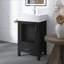 Meuble-lavabo autoportant moderne de 20 po avec lavabo en céramique