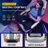 Gaming Chair, Ergonomic Computer Office Chair, High Back Office Chair With Pocket Spring Cushion, Lumbar Support, Adjustable Linkage Armrests & Footrest-1642137268-1642137230