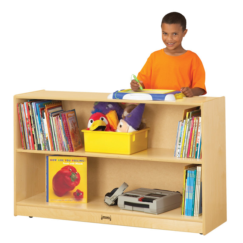 Adjustable Baltic Birch Kids Mobile Bookcase