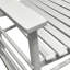 Chaise berçante balcon pour adulte - blanc-295187976