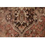 Tapis décoratif en laine rouille 8 pi 9 po x 11 pi 3 po caelob noué à la main 1960s