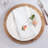 Worsham Collection Polyester Embroidered Square Napkin