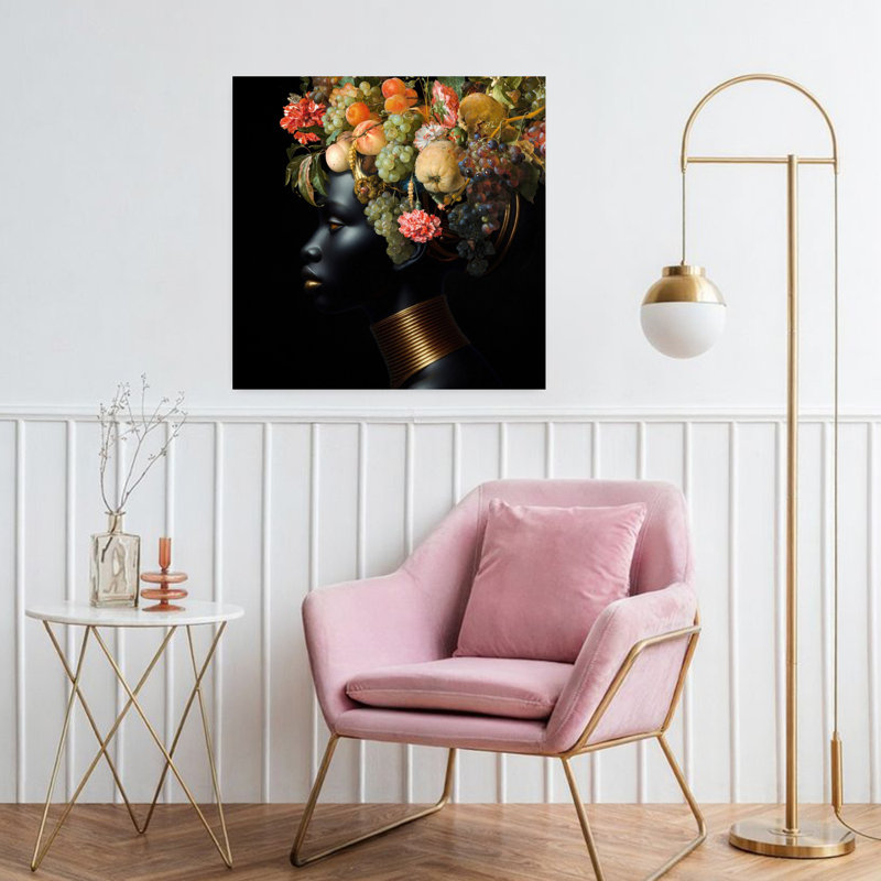 Contemporary Art Contemporary Fruit Portrait Wall Art by Marja Van Den - Wrapped Canvas Print, 81.28cm H x 81.28cm W