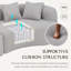 Canapé modulaire Boneless-2049687669