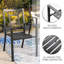 Chaise de patio empilable Dacheng