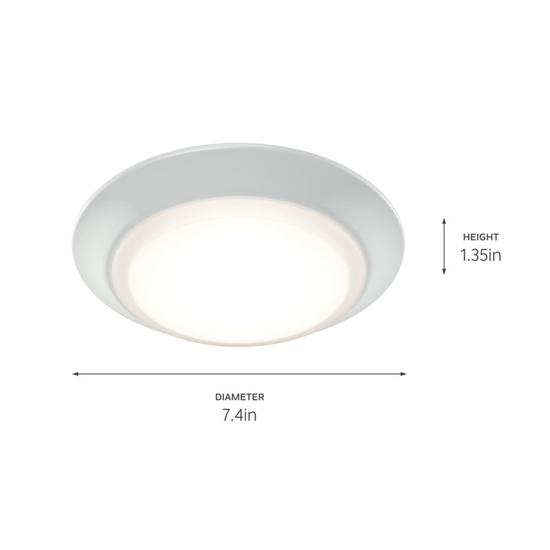 Downlight à DEL à profil bas - Downlight Gen Select 5-en-1 blanc