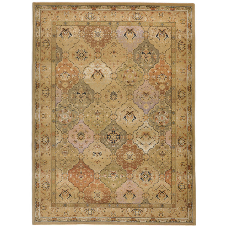 Gabiro Machine Woven Beige Indoor Rug