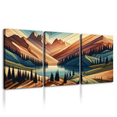 " Mountain " 3 - Pieces