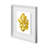 Gestural Brush 1 by Lora Gold a Hand Embelished Textured Framed Art Print Matted under Glass