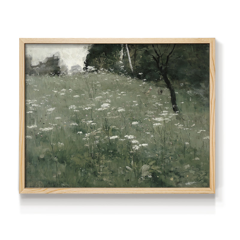 Paysages rétro-dxli-impression encadrée - reconstituable, Naturel, H 22 po x l 28 po