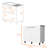 2 Utility Sink And Cabinet In Elegant White With Build Practical Kitchen Solution Construction Convenient Access-122072824