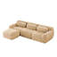 L-Shaped Soft And Fluffy Plush Fabric