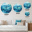 Coito - Abstract Landscape Wall Clock-2133212578