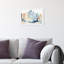 «White and Blue Abstract Watercolor» par Oliver Gal - reproduction-68786547-68786548