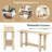U - Style Table With Pine Legs, Iron Metal Trim, And Open Storage Shelf In 3 Attractive Shades Modern Minimalist Console Featuring Solid Feet, 12.5" Wide Bottom For Home Organization-139591388