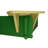 Sandlock Sandboxes 58.5'' x 10'' Plastic Rectangle Sandbox with Cover