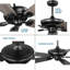 Ventilateur de plafond standard à 5 pales 72 pouces avec télécommande Oreilly-1550270734