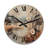 Mccullock Solid Wood Wall Clock-996417464