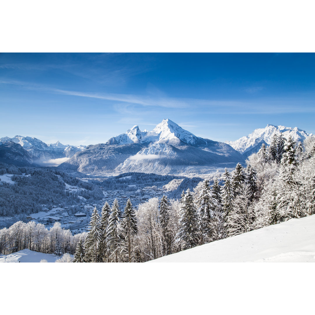 Stadt Berchtesgaden by Bluejayphoto - Drucken