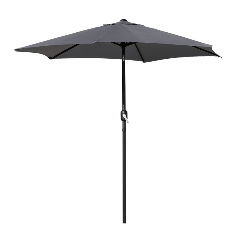 Ardolino Parasol, Grey, 220cm H x 200cm W x 200cm D