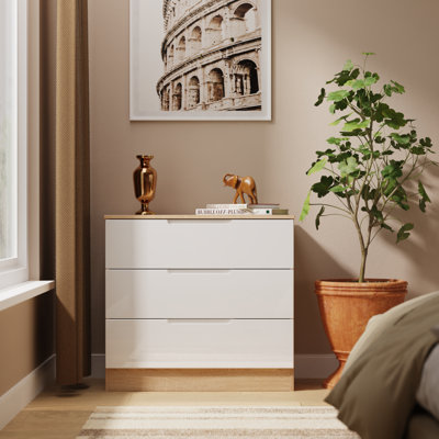 74 cm W Chest of 3 Drawers