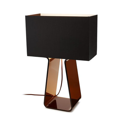 Lampe de table à haut tubulaire