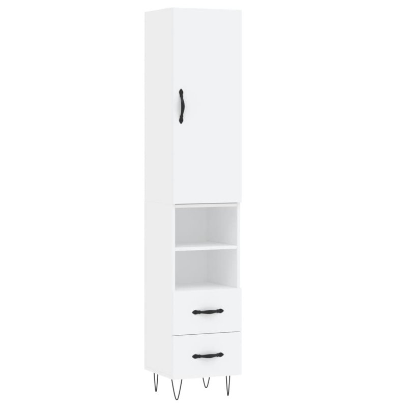 34.5cm Sideboard, White