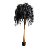 Artificial Halloween Black Willow Tree
