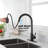 Touch Activated Kitchen Faucet With Pull-Down Sprayer Head | Gift Idea-122633899