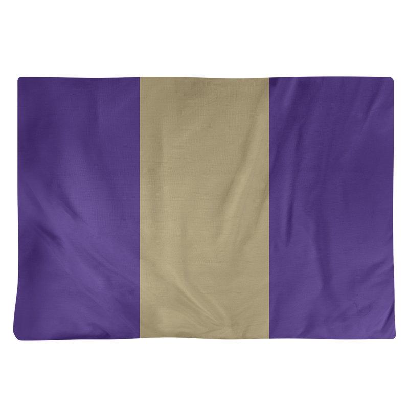 Récapitulatif de 18 po Washington, Mauve / milieu doré, Sergé de coton