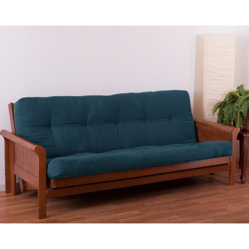 6'' Futon  Mattress, Indigo, Full