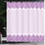 Rideau de douche et crochets de douche pois old dentelle Destin-22027997