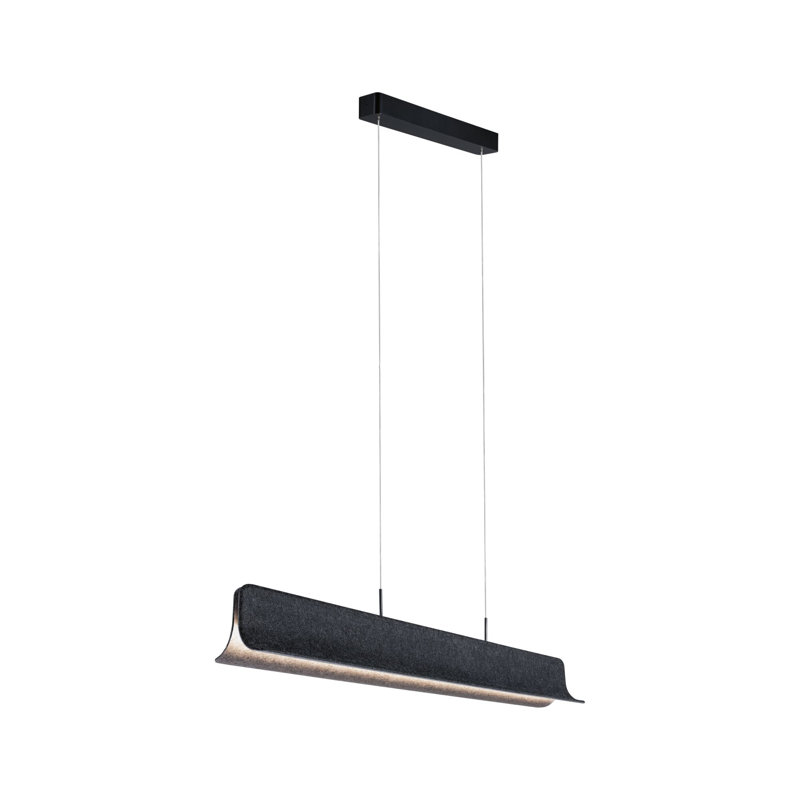 1 - Light Black LED Pendant