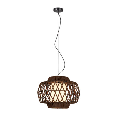 Luminaire suspendu géométrique à 1 lumière Jadyn