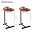 Table d'appoint en forme de C, petit canapé pour le salon-1084060882-1083186170