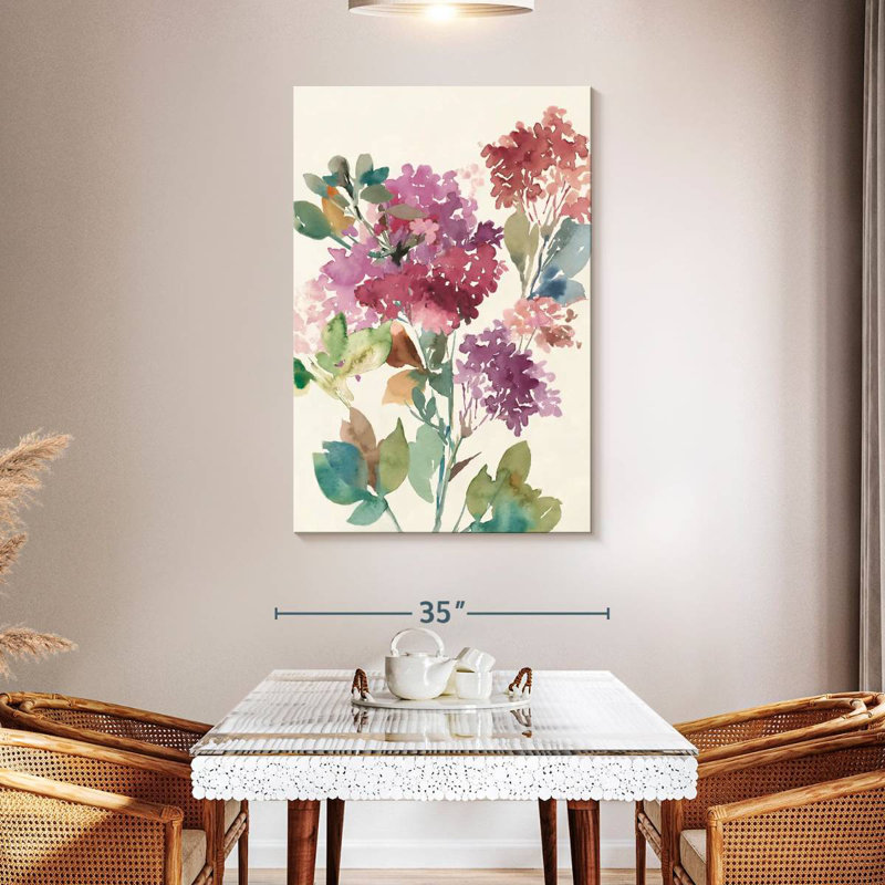 Avery Sweet Hydrangea I, H 48 po x l 32 po